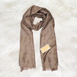 MK Stole- Dark Beige