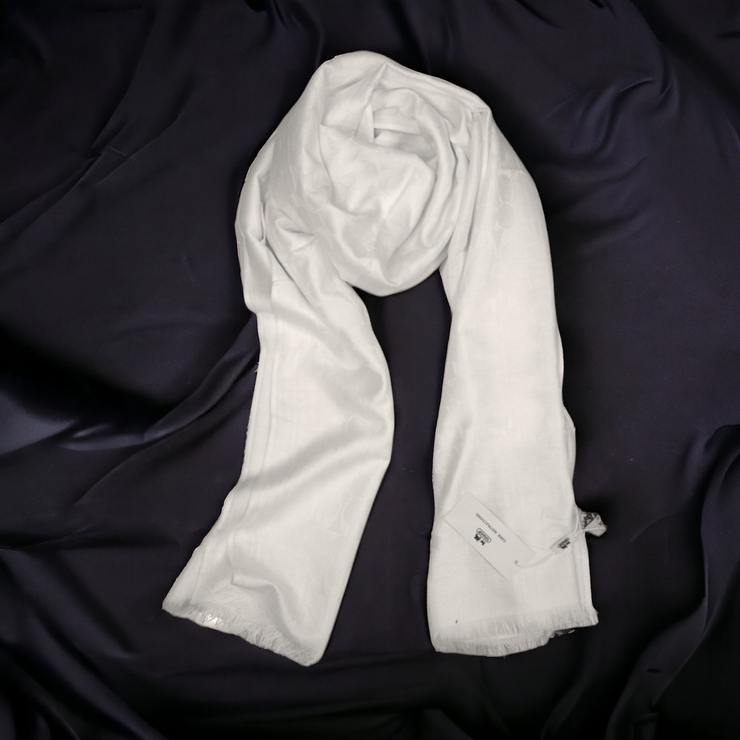 Coach Stole-White