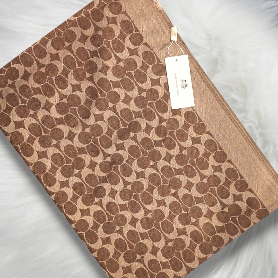 Coach Stole-Brown - Image 2