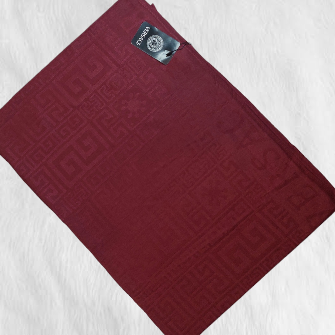 Versace Stole-Maroon - Image 2