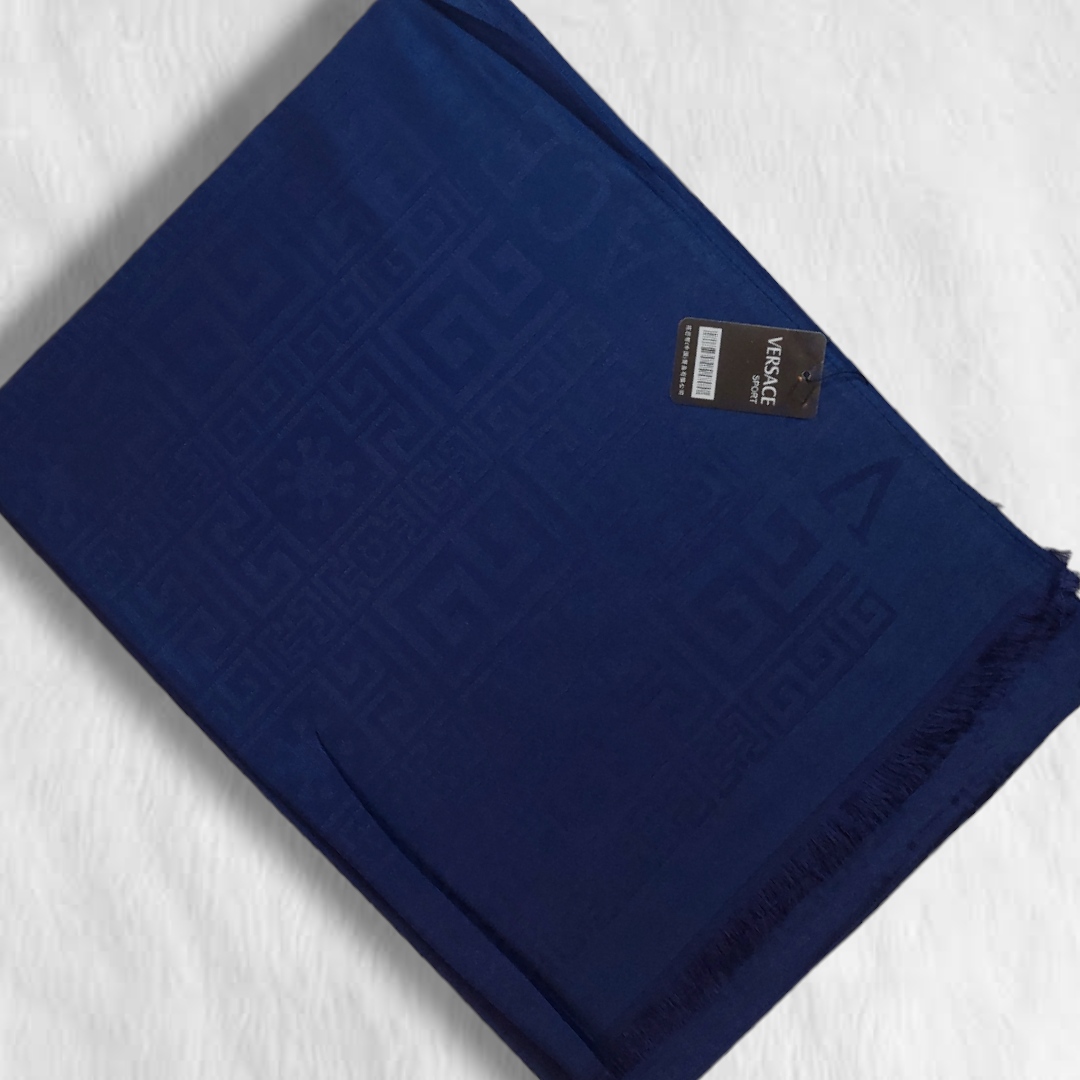 Versace Stole-Dark Blue - Image 2