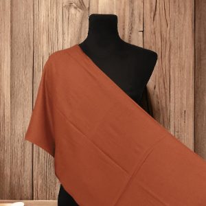 Plain Pashmina Shawl-Rust