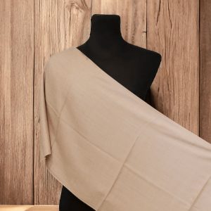 Plain Pashmina Shawl-Buff Beige