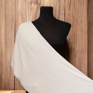 Plain Pashmina Shawl-Ivory