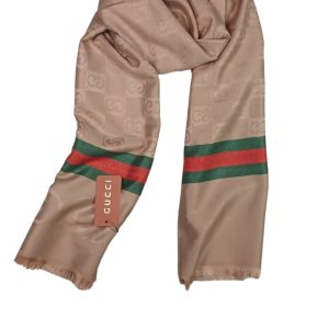Gucci Cashmere Stole - Dark Beige