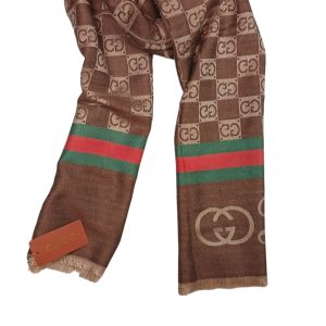 Gucci Cashmere Stole - Light Brown
