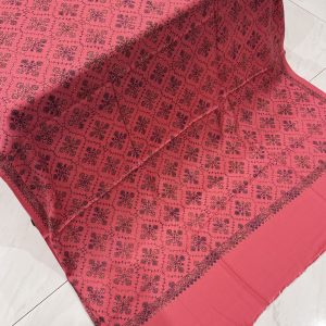 Raniya – Shocking Pink Embroidered Pashmina Shawl (2.5 Yards)