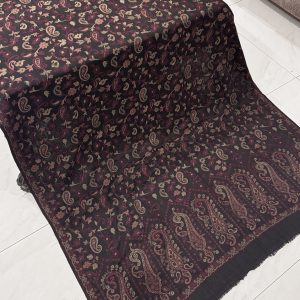 Zehra – Black Kani Pashmina Shawl  (2.5 Yards)