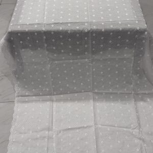 Seher – White Lawn Dupatta with Intricate Embroidery