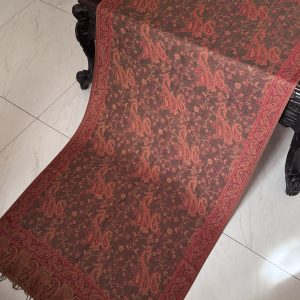 Bohemia Style Brownish Rust Pashmina Stole (28 x 70 inches)