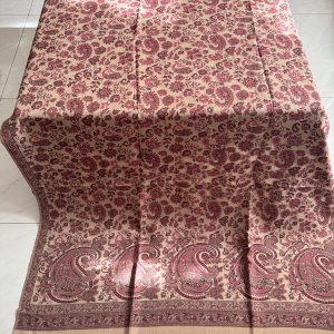 Beige Kani Pashmina Shawl – Elegant, Warm & Traditionally Crafted