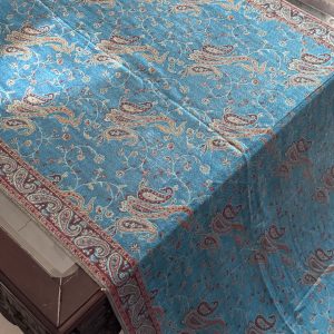 Bohemia Style Ocean Blue Pashmina Stole (28 × 70 Inches)