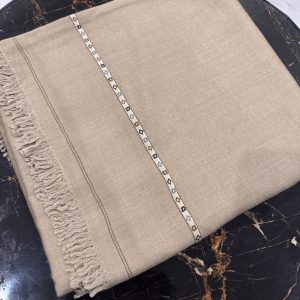 Men Shawl-Dark Beige