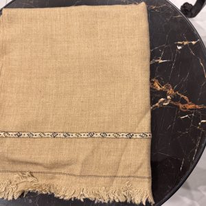 Men Shawl- Dusty Beige