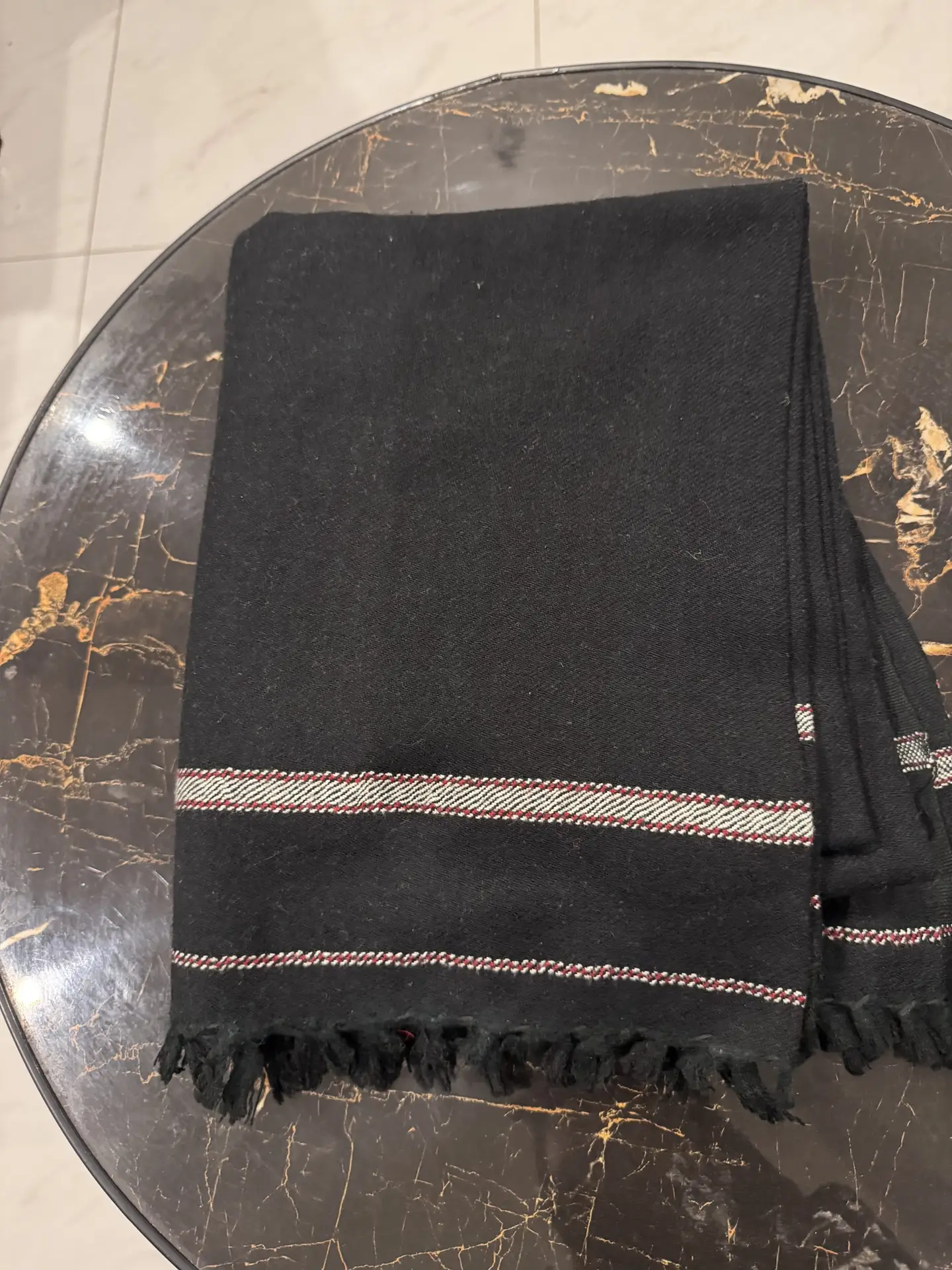 Boys Shawl- Black