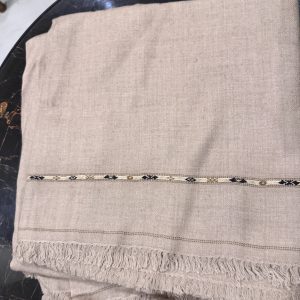 Men Shawl- Sandy Beige