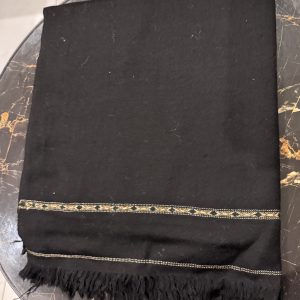 Men Shawl-Black