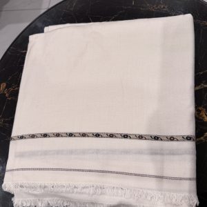 Men Shawl-Off White