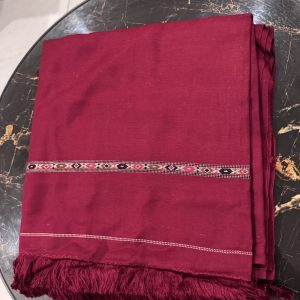 Men Shawl-Maroon
